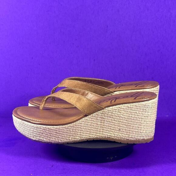 Zodiac Brown Rio‎ Espadrille Wedge Sandals Shoe Size 9.5-NEW - Picture 3 of 8
